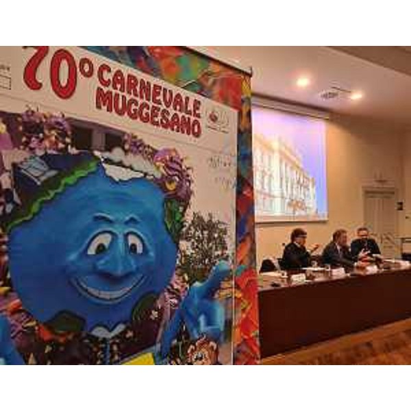 Un momento della presentazione del Carnevale Muggesano - Un momento della presentazione del Carnevale Muggesano