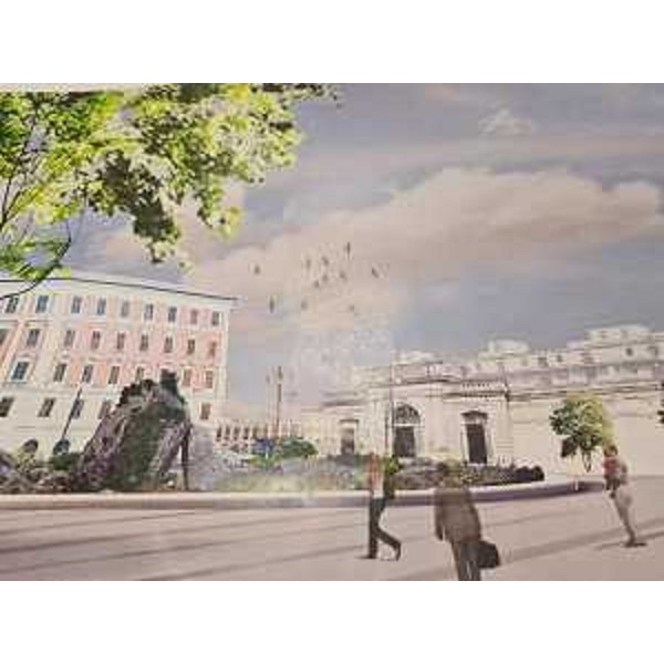 Un'immagine di quello che sarà lo spazio riqualificato - Un'immagine di quello che sarà lo spazio riqualificato