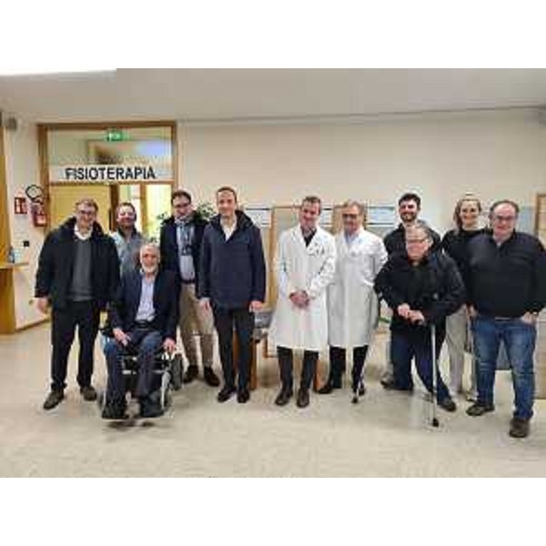 Il governatore Fedriga in visitaalla sede dell'Uildm a Fontanafredda - Il governatore Fedriga in visitaalla sede dell'Uildm a Fontanafredda