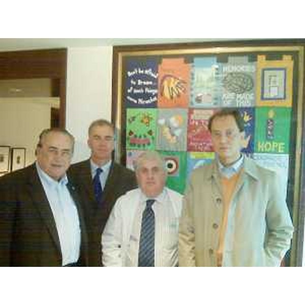 Luca Ciriani (Vicepresidente Friuli Venezia Giulia) al Princess Margareth Hospital (PMH) di Toronto. (Toronto 06/10/08) 