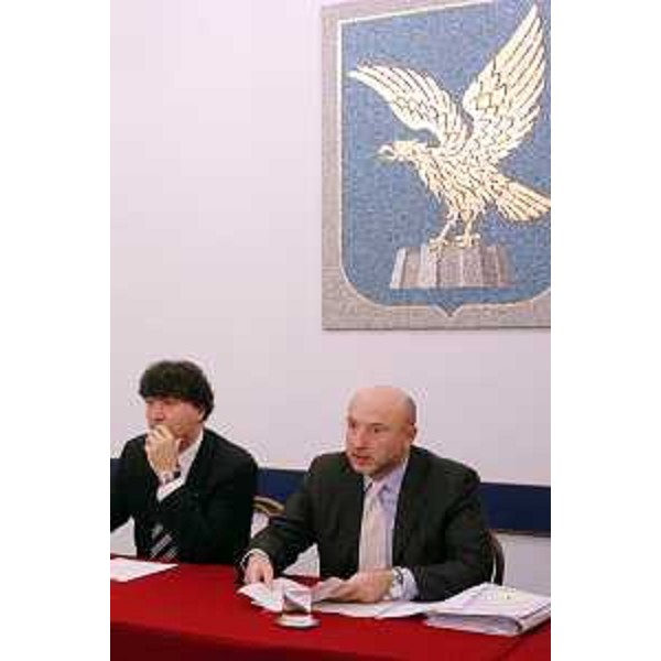 Baiguera, Enrico Bertossi (Assessore regionale alle attività produttive). (Trieste, 19/11/04)