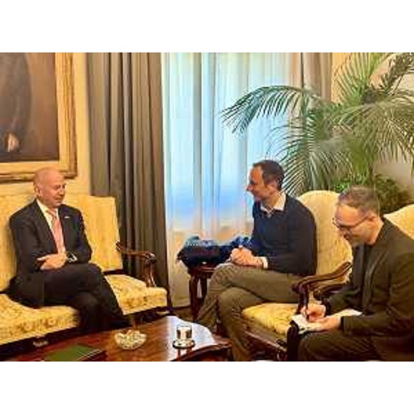 Un momento dell'incontro. - Un momento dell'incontro.