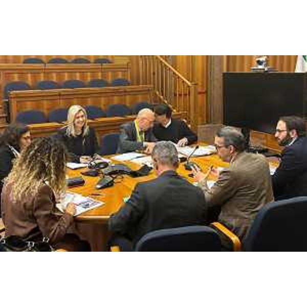 Una fase dell'incontro svoltosi a Roma al Ministero delle Infrastrutture - Una fase dell'incontro svoltosi a Roma al Ministero delle Infrastrutture 