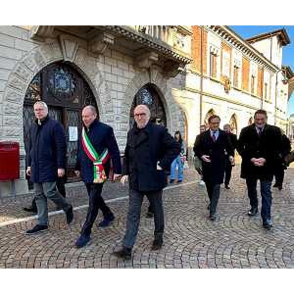 Riccardi , Zuliani e Bordin alla 83ma festa patronale - Riccardi , Zuliani e Bordin alla 83ma festa patronale