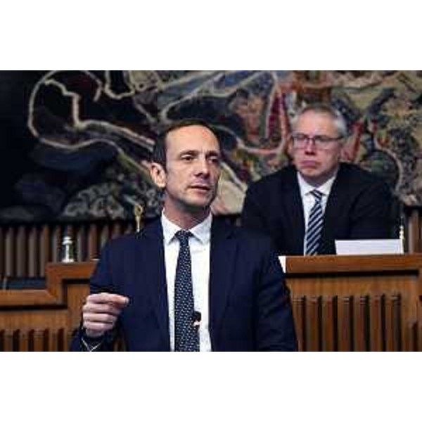 IL governatore Fvg, Massimiliano Fedriga, interviene in Aula sul Giorno della Memoria - IL governatore Fvg, Massimiliano Fedriga, interviene in Aula sul Giorno della Memoria