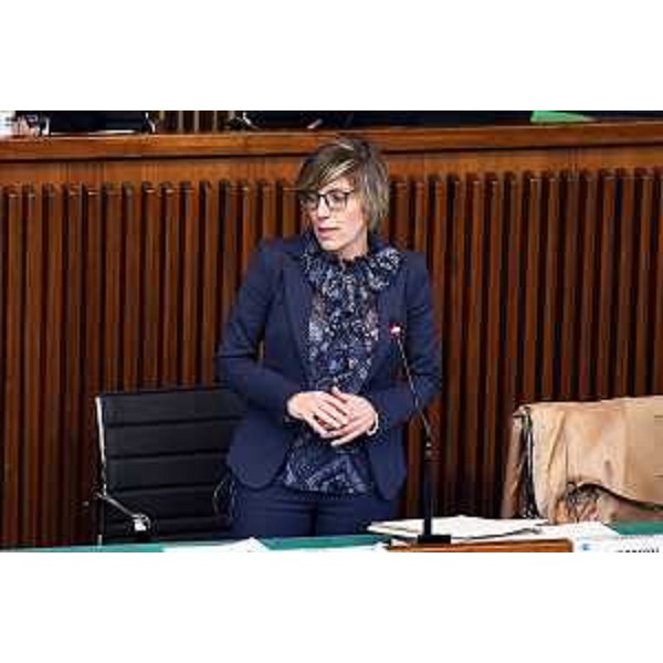 L'assessore Barbara Zilli - L'assessore Barbara Zilli