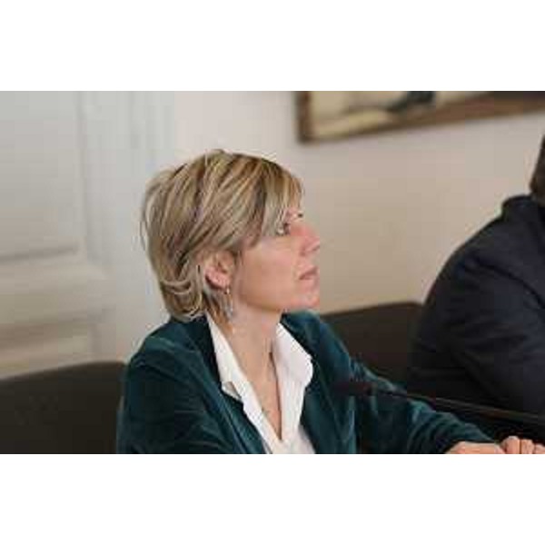 L'assessore alle Finanze Barbara Zilli in Giunta - L'assessore alle Finanze Barbara Zilli in Giunta 