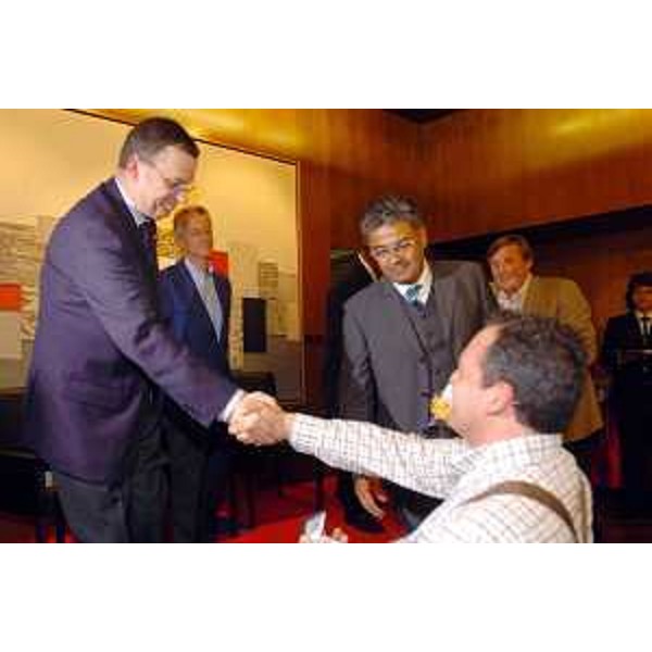 Alessandro Tesini (Presidente del consiglio regionale). (Trieste, 11/10/04)