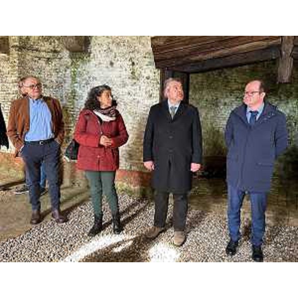 Da destra: il vicegovernatore Mario Anzil, il presidente della V Commissione Diego Bernardis (Fedriga presidente), Serena Pellegrino (Alleanza Verdi Sinistra) e il sindaco di Palmanova, Giuseppe Tellini - Da destra: il vicegovernatore Mario Anzil, il presidente della V Commissione Diego Bernardis (Fedriga presidente), Serena Pellegrino (Alleanza Verdi Sinistra) e il sindaco di Palmanova, Giuseppe Tellini