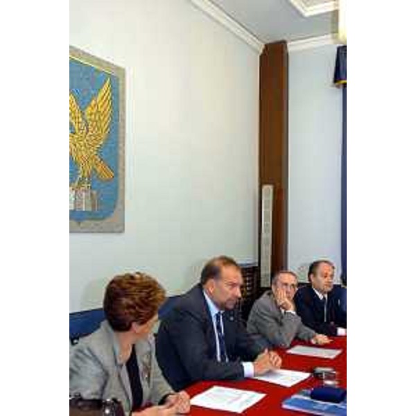 Roberto Cosolini (Assessore regionale al lavoro, formazione, università e ricerca). (Trieste, 11/10/04)