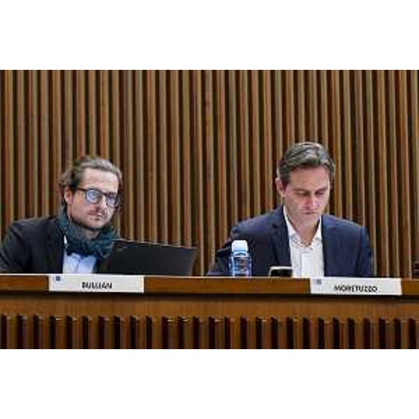 Da sinistra, Enrico Bullian e Massimo Moretuzzo (Patto per l'autonomia-Civica Fvg) - Da sinistra, Enrico Bullian e Massimo Moretuzzo (Patto per l'autonomia-Civica Fvg)