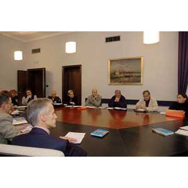 Alessandro Tesini (Presidente del consiglio regionale), Riccardo Illy (Presidente della Regione Friuli Venezia Giulia). (Trieste, 06/10/04)