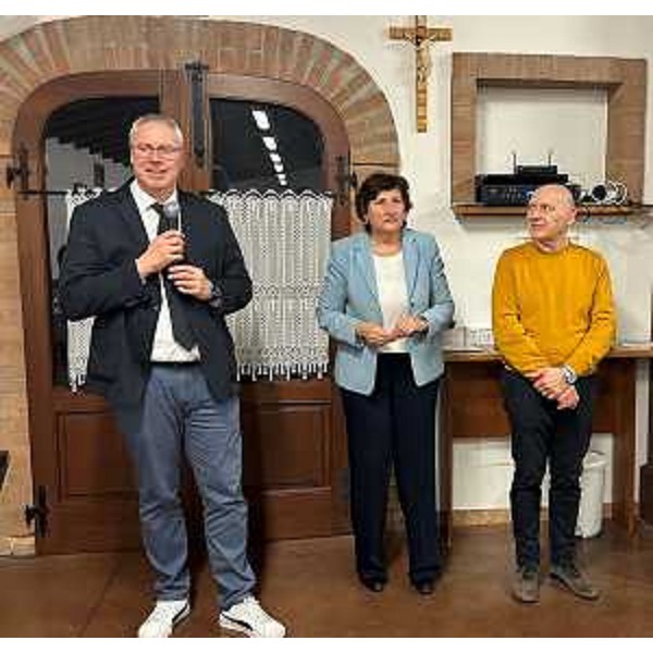 L'intervento del presidente del Cr Fvg Mauro Bordin (primo da sinistra nella foto) alla mostra di Bertiolo - L'intervento del presidente del Cr Fvg Mauro Bordin (primo da sinistra nella foto) alla mostra di Bertiolo