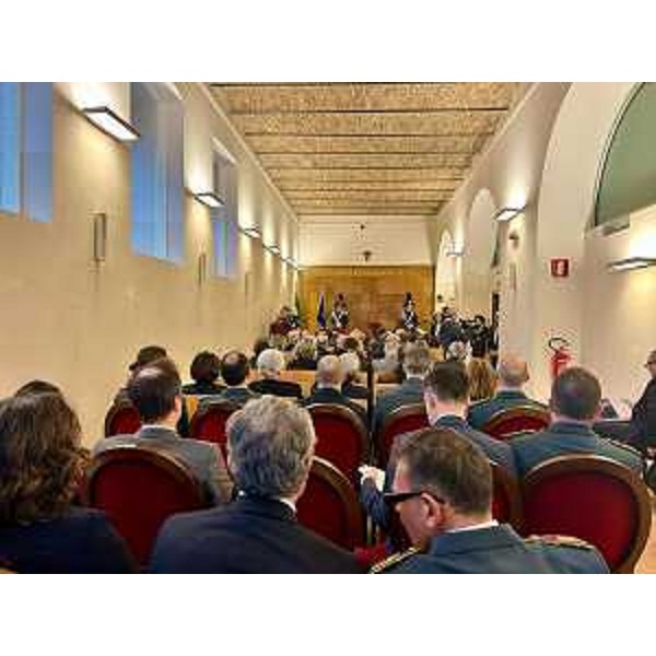 Il pubblico nella sala delle udienze di Trieste - Il pubblico nella sala delle udienze di Trieste
