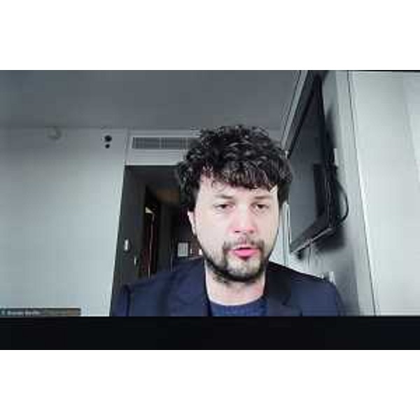 L'intervento in teleconferenza del parlamentare europeo Brando Benifei - L'intervento in teleconferenza del parlamentare europeo Brando Benifei