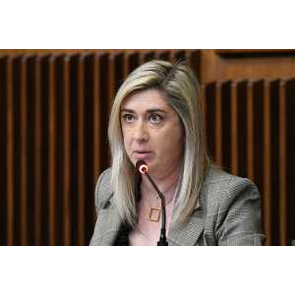 L'assessore regionale alle Infrastrutture e territorio Cristina Amirante - L'assessore regionale alle Infrastrutture e territorio Cristina Amirante