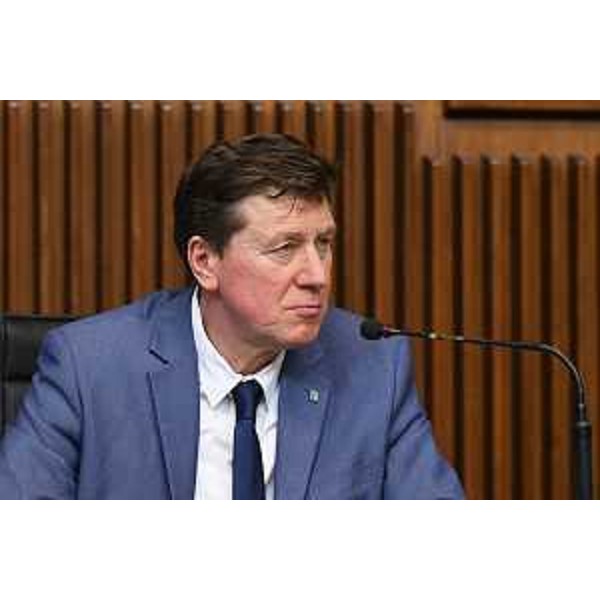 Il presidente della IV Commissione consiliare, Alberto Budai - Il presidente della IV Commissione consiliare, Alberto Budai