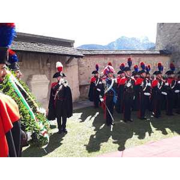 Il picchetto d'onore. - Il picchetto d'onore.