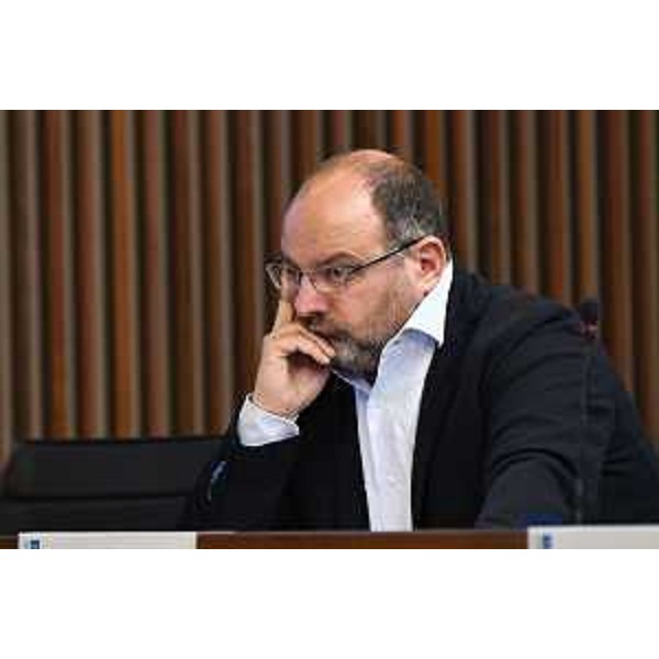 Il capogruppo del Pd, Diego Moretti - Il capogruppo del Pd, Diego Moretti