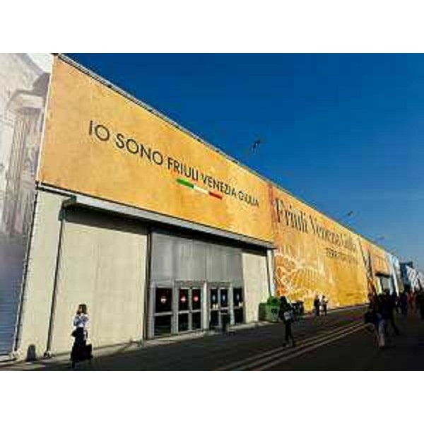 Esterno del padiglione del Friuli Venezia Giulia. - Esterno del padiglione del Friuli Venezia Giulia.