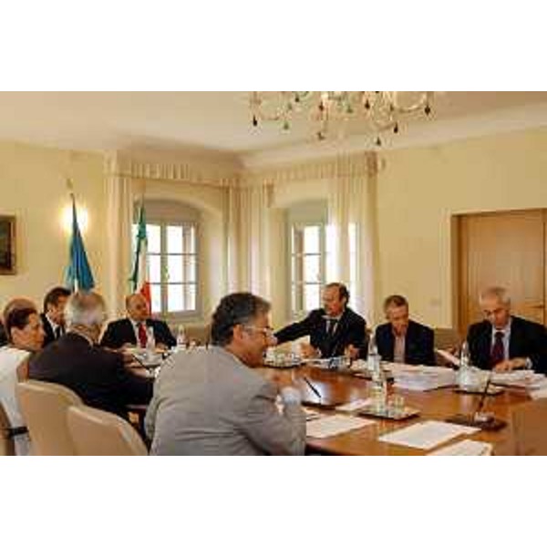 Giunta regionale. (Passariano, 22/07/04)