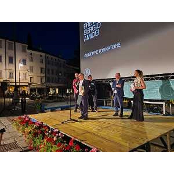 L'intervento del regista Giuseppe Tornatore in occasione della 43. edizione del premio Amidei - L'intervento del regista Giuseppe Tornatore in occasione della 43. edizione del premio Amidei