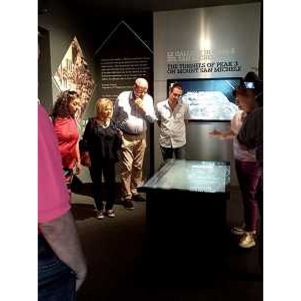 I consiglieri regionali della V Commissione visitano il museo del monte San Michele, a Sagrado - I consiglieri regionali della V Commissione visitano il museo del monte San Michele, a Sagrado