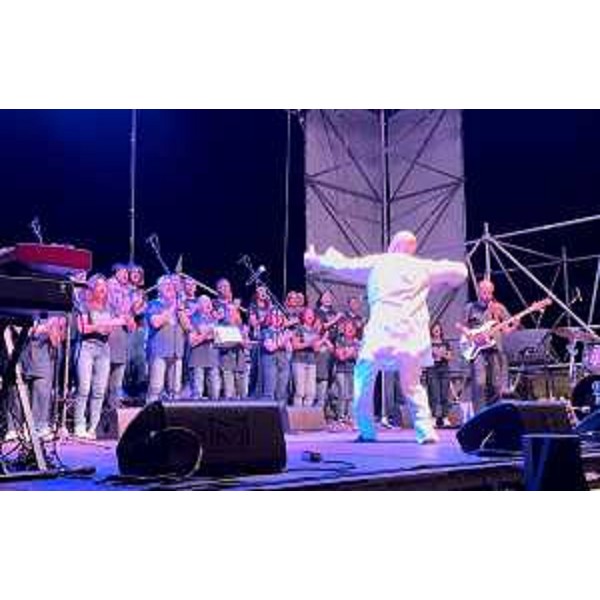 L'esibizione dei lignanesi Sand of Gospel - L'esibizione dei lignanesi Sand of Gospel