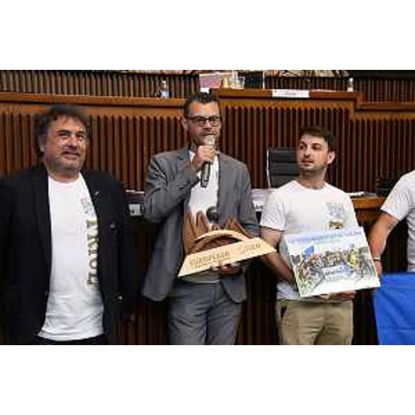 Il presidente dell'Associazion sportive furlane, Daniele Puntel, e mister Mauro Lizzi - Il presidente dell'Associazion sportive furlane, Daniele Puntel, e mister Mauro Lizzi