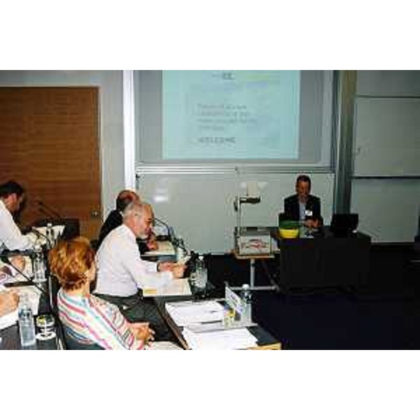 Riccardo Illy (Presidente della Regione Friuli Venezia Giulia) alla conferenza internazionale "Future of Europe". (Bled, 11/06/04)