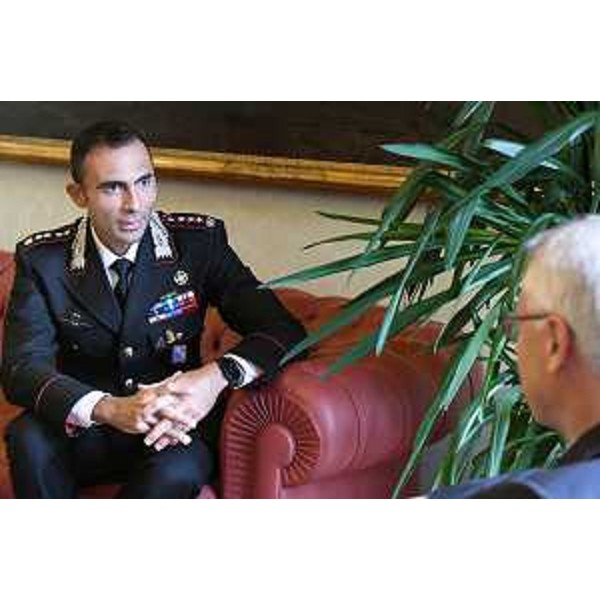 Il nuovo comandante provinciale dei carabinieri di Trieste, il colonnello Gianluca Migliozzi - Il nuovo comandante provinciale dei carabinieri di Trieste, il colonnello Gianluca Migliozzi