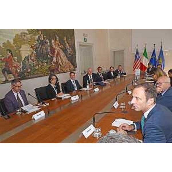 La riunione tra la delegazione della Virginia e i vertici della Regione Friuli Venezia Giulia - La riunione tra la delegazione della Virginia e i vertici della Regione Friuli Venezia Giulia