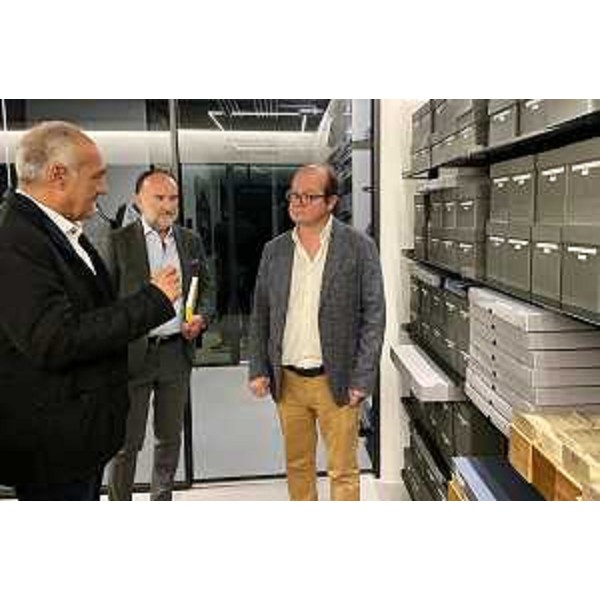 La visita del vicegovernatore Mario Anzil al Craf di Spilimbergo - La visita del vicegovernatore Mario Anzil al Craf di Spilimbergo