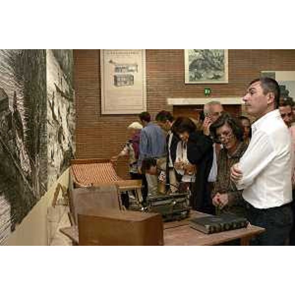 Inaugurazione della mostra su Pietro Savorgnan di Brazzà, una vita per l'Africa. (Roma 10/09/06)