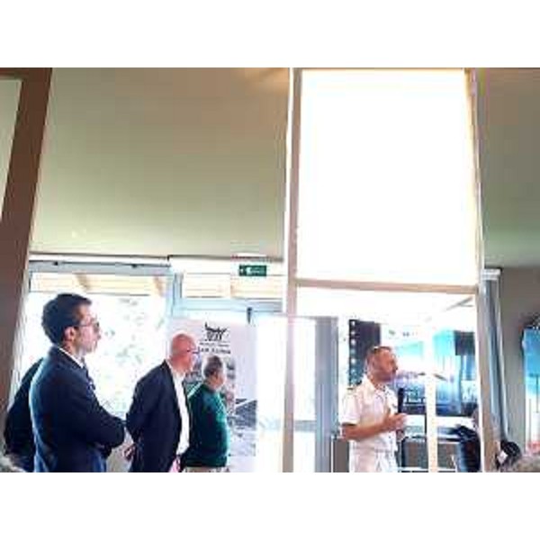 Il comandante della capitaneria di porto di Porto Nogaro, Roberto Pellegrino - Il comandante della capitaneria di porto di Porto Nogaro, Roberto Pellegrino
