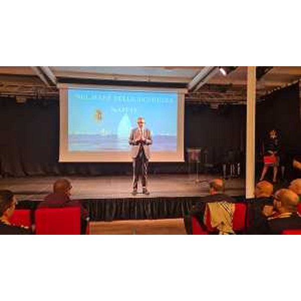 Lassessore regionale alle Autonomie locali e sicurezza Pierpaolo Roberti allevento SeAFETY-Nel mare della sicurezza - Lassessore regionale alle Autonomie locali e sicurezza Pierpaolo Roberti allevento SeAFETY-Nel mare della sicurezza