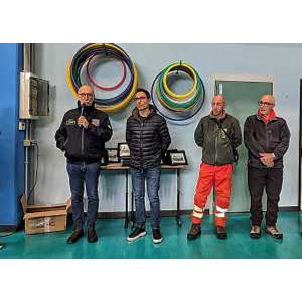 L'assessore Riccardi, con al suo fianco il vicepresidente Mazzolini, nel corso del suo intervento - L'assessore Riccardi, con al suo fianco il vicepresidente Mazzolini, nel corso del suo intervento