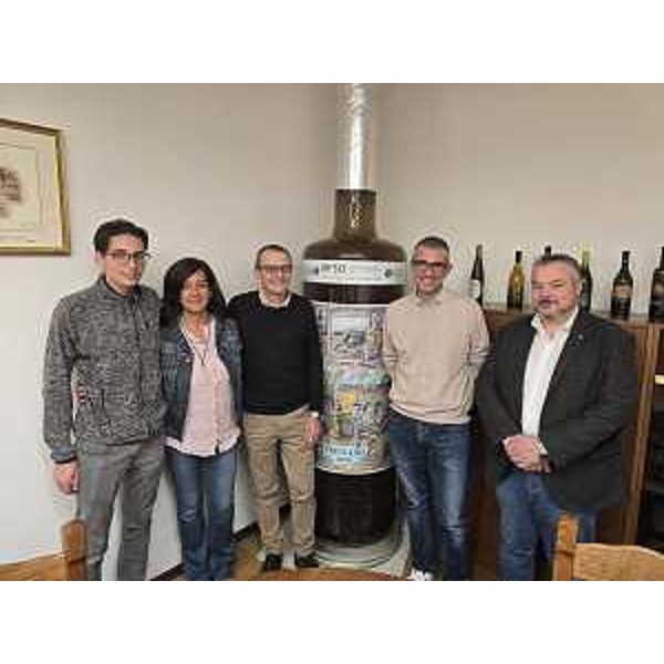 Il consigliere Bernardis e l'assessore Roberti a Dolegna del Collio - Il consigliere Bernardis e l'assessore Roberti a Dolegna del Collio