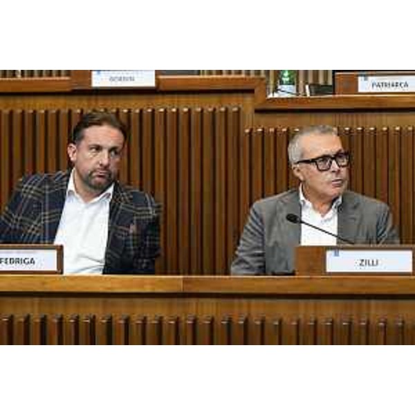 Da sinistra: Edy Morandini (Fedriga presidente) e l'assessore regionale alle Attività produttive e Turismo, Sergio Emidio Bini - Da sinistra: Edy Morandini (Fedriga presidente) e l'assessore regionale alle Attività produttive e Turismo, Sergio Emidio Bini