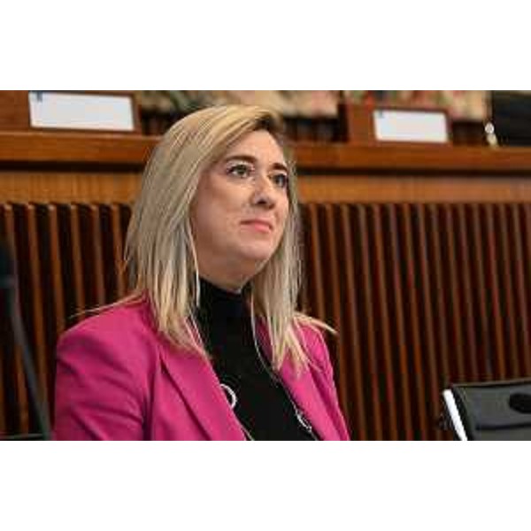 Lassessore alle Infrastrutture e territorio Cristina Amirante. - Lassessore alle Infrastrutture e territorio Cristina Amirante.