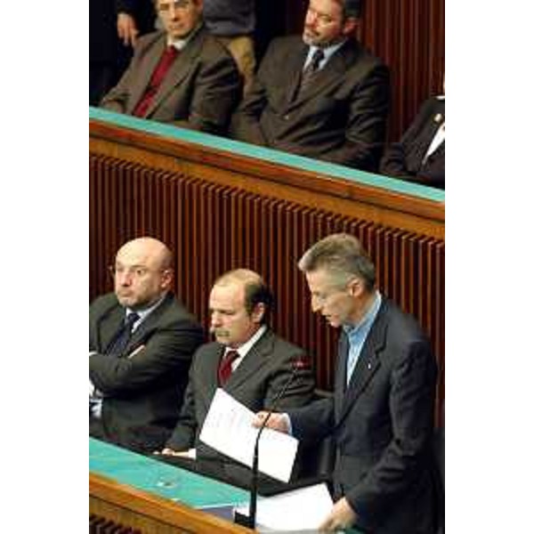 Consiglio regionale in seduta solenne, intervento di Riccardo Illy (Presidente della Regione Friuli Venezia Giulia). (Trieste, 12/03/04)