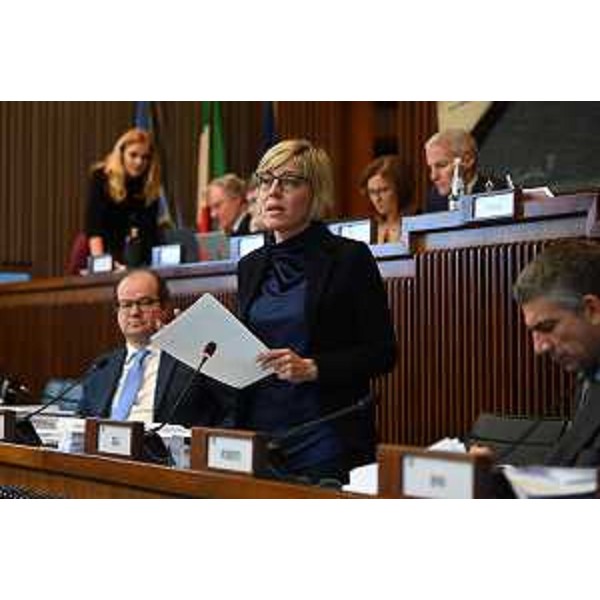 L'assessore alle Finanze, Barbara Zilli - L'assessore alle Finanze, Barbara Zilli