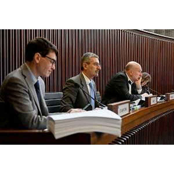 Nicola Conficoni, Andrea Carli e Roberto Cosolini (Pd) - Nicola Conficoni, Andrea Carli e Roberto Cosolini (Pd)