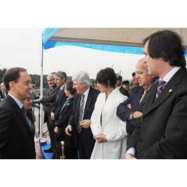 Luca Ciriani (Vicepresidente Friuli Venezia Giulia) a Redipuglia per la Festa dell'Unità d'Italia e la Festa delle Forze Armate. (Redipuglia 04/11/08)