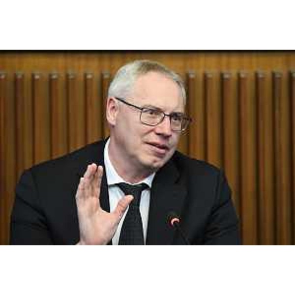Il presidente del Cr Fvg, Mauro Bordin, durante la conferenza stampa di fine anno - Il presidente del Cr Fvg, Mauro Bordin, durante la conferenza stampa di fine anno