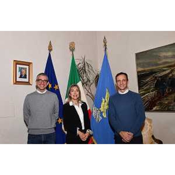 Da sinistra, l'assessore Pierpaolo Roberti, il prefetto Ester Fedullo e il governatore Massimiliano Fedriga - Da sinistra, l'assessore Pierpaolo Roberti, il prefetto Ester Fedullo e il governatore Massimiliano Fedriga