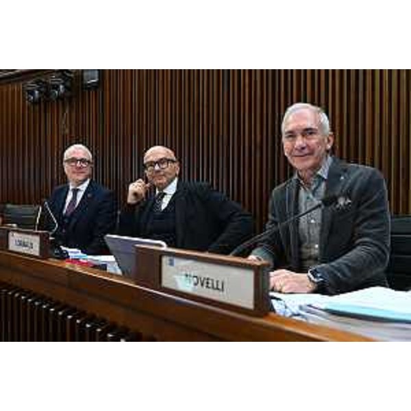 I consiglieri di Forza Italia: da sinistra Andrea Cabibbo, Michele Lobianco e Roberto Novelli - I consiglieri di Forza Italia: da sinistra Andrea Cabibbo, Michele Lobianco e Roberto Novelli