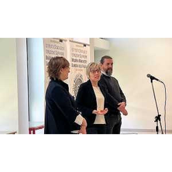 L'assessore Zilli nel corso del suo intervento - L'assessore Zilli nel corso del suo intervento