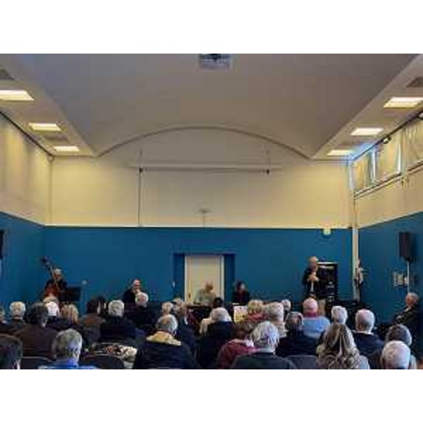 La sala a San Giorgio di Nogaro durante la presentazione dell'annuario dell'associazione Ad Undecimum - La sala a San Giorgio di Nogaro durante la presentazione dell'annuario dell'associazione Ad Undecimum
