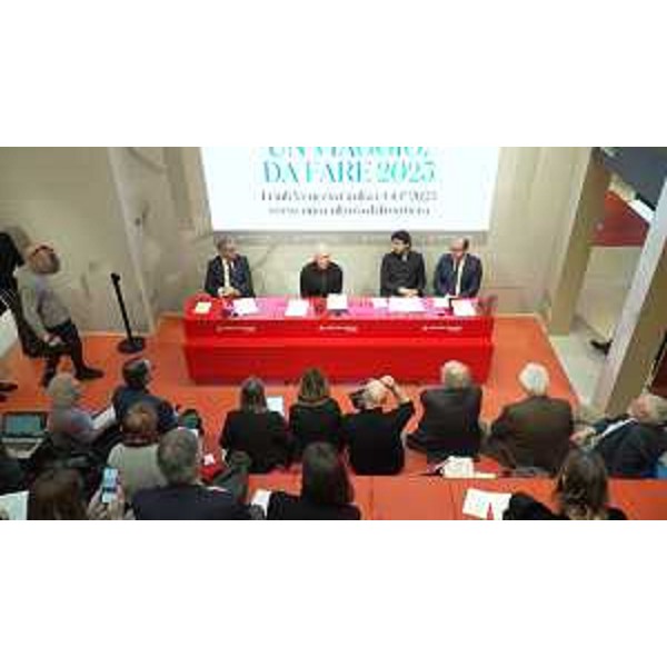 Il vicegovernatore del Friuli Venezia Giulia con delega alla Cultura Mario Anzil alla presentazione della vetrina di eventi a Milano dal 10 al 22 febbraio in occasione della Capitale europea della Cultura GO! 2025. - Il vicegovernatore del Friuli Venezia Giulia con delega alla Cultura Mario Anzil alla presentazione della vetrina di eventi a Milano dal 10 al 22 febbraio in occasione della Capitale europea della Cultura GO! 2025.